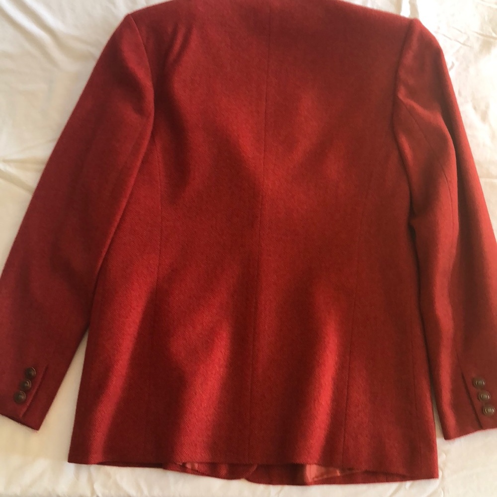 Talbots red blazer - Picture 4 of 8